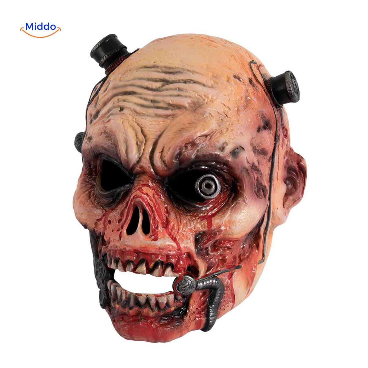 Horror Zombiemasker Latex voor Halloween Feest Cosplay Griezelmasker Realistische Textuur Eng Kostuum Accessoire | Sulvida